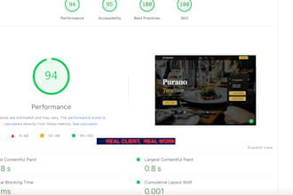 audit your website speed and deliver a loom video report