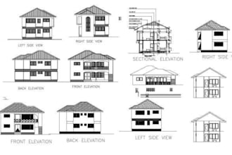 create patent drawings and city permit architectural drawings