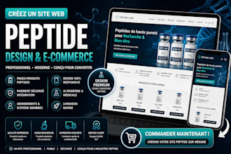 build fda complaint peptide, research peptide, nutraceutical woocomerce website