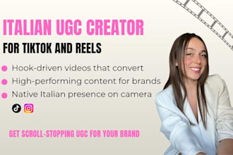 create ugc videos in italian
