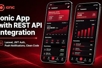 build an ionic app with rest API integration