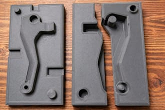 create 3d model silicone resin plastic mold design on solidworks and fusion 360