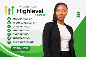 do gohighlevel CRM setup and ghl automations or ghl funnels