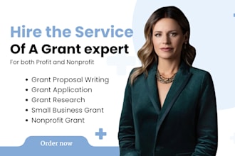 small business grant writing, nonprofit grant writing, application