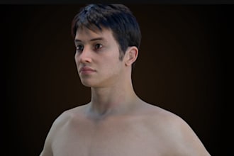 model 3d characters rig and animate metahuman in blender maya cc4 cc5 and unity