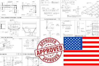 draw and review 2d floor plan, architectural, pe drawing to meet code compliance