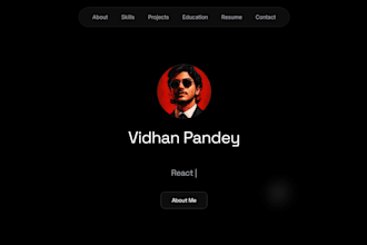 develop a professional full stack mern web app
