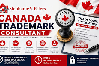 be your canadian trademark consultant and file your trademark online with cipo