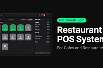 build a custom restaurant pos and ordering system with website