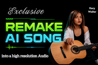remake or recreate your suno ai song with real female vocals
