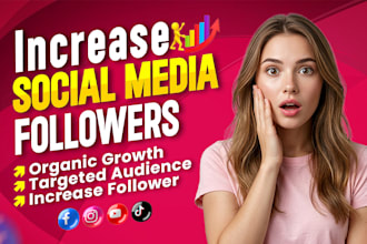 do increase social media followers