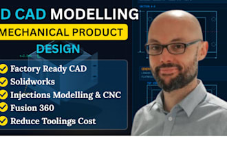 provide dfm cad design and product optimization for manufacturing