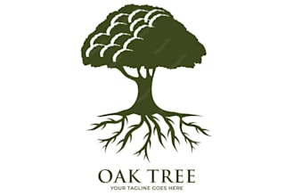 design unique tree service logo for you