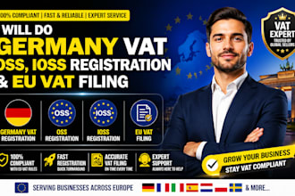 do germany vat, oss, ioss registration and eu vat filing