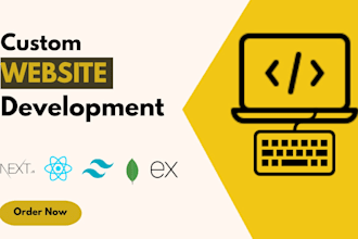 build a custom react web application