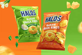 create chips, snacks, standup pouch bags packaging design