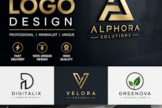 design a modern minimalist logo
