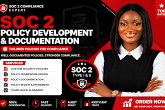 soc 2 security policy development custom policies for compliance