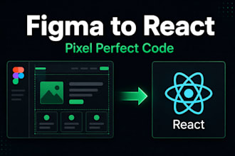 convert your figma design to react or nextjs code