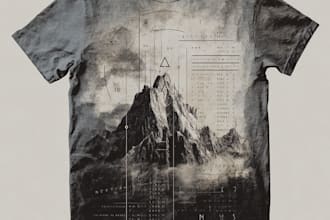 design an creative graphic t shirt design