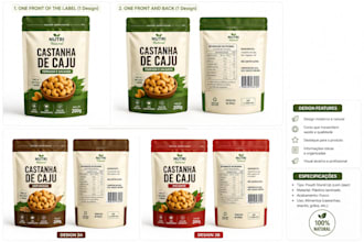 create premium pouch and food packaging design