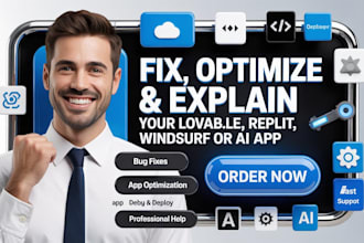 build fix deploy lovable base44 replit saas web app