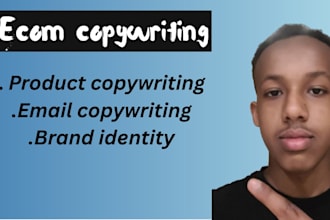 write ecommerce copy and build your brand identity