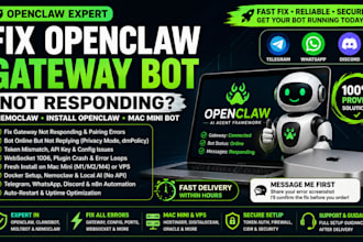 fix open claw gateway bot not responding nemoclaw install openclaw mac mini bot