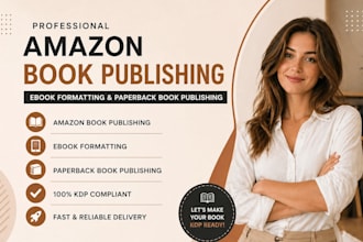 do amazon book publishing, ebook formatting and paperback book publishing