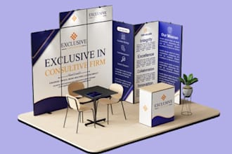 create high quality trade show booths, backdrops