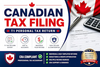 file your canadian tax return t1, cra tax filing, personal tax accountant