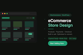 build a professional woocommerce store on wordpress