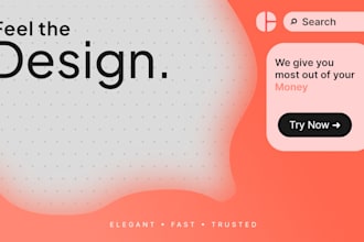 design a modern clean website