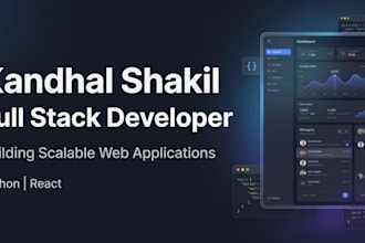 build full stack web app with django and react