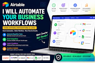 automate your business workflows using airtable integrations and logic