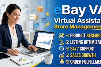 manage your ebay account as a virtual assistant ebay va