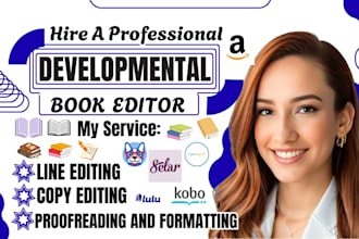 be your developmental editor line editor for nonfiction memoir selfhelp in 24hrs