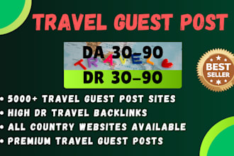 do travel guest post on travel blog with high da backlinks