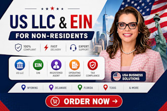 register US llc and ein for non residents