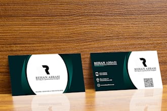 create elegant and clean business cards in 2 hours