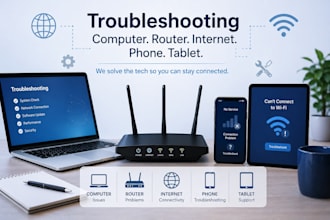 fix computer, phone, or anything tech related