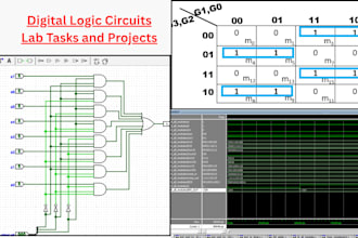 do verilog vhdl fpga digital logic circuits, on quartus vivado modelsim logisim