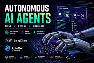 build a custom ai agent using langchain, autogen, or openai
