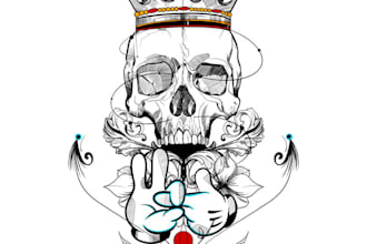 design high quality custom tattoos for you