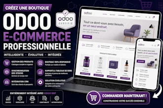 install, develop, customize odoo ecommerce website erp and bug fix odoo errors
