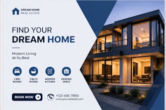 design professional and eye catching flyer for your business