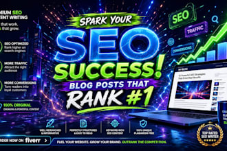 write engaging SEO blog posts and website content