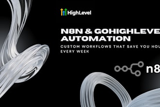 build automation in n8n and gohighlevel