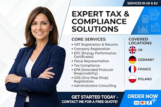 be your fiscal representative for vat compliance in eu and UK