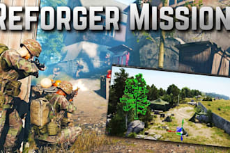 create custom arma reforger mods, scripts, maps, assets, and milsim content